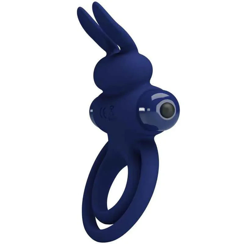 PRETTY LOVE - DAREY DOPPELTER VIBRATIONSRING KANINCHEN BLAU - Vanelion Paradise