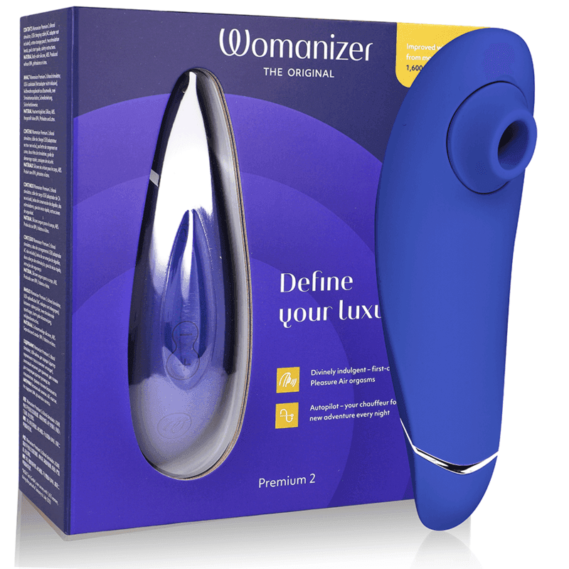 WOMANIZER - PREMIUM 2 KLITORALSTIMULATOR BLAUBEERE - Vanelion Paradise