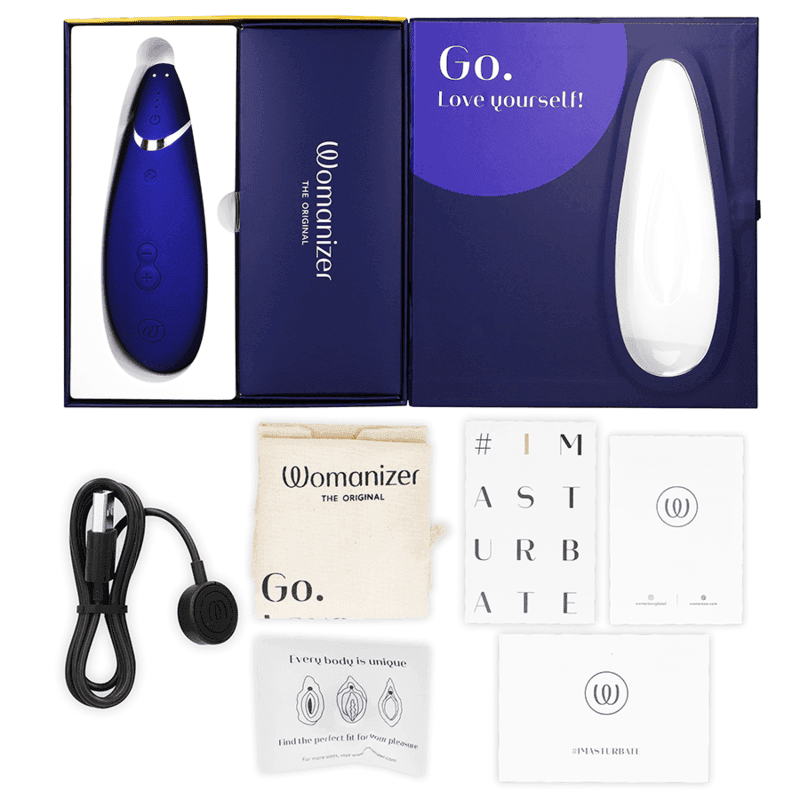 WOMANIZER - PREMIUM 2 KLITORALSTIMULATOR BLAUBEERE - Vanelion Paradise