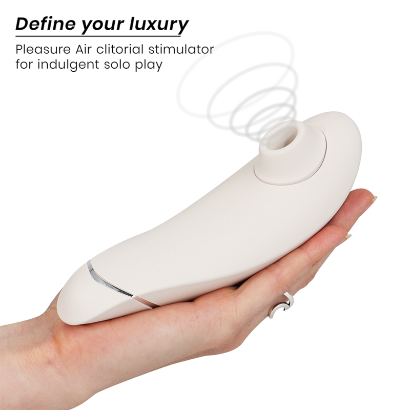 WOMANIZER - PREMIUM 2 KLITORALSTIMULATOR WARMGRAU