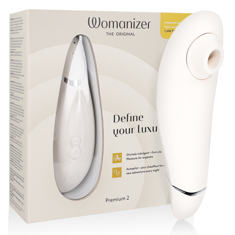 WOMANIZER - PREMIUM 2 KLITORALSTIMULATOR WARMGRAU