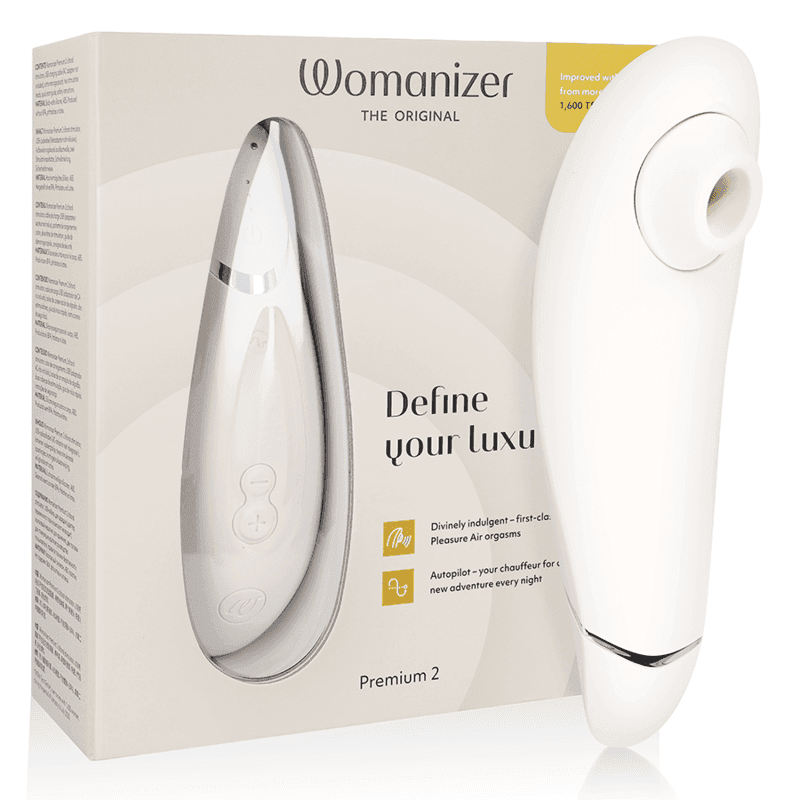 WOMANIZER - PREMIUM 2 KLITORALSTIMULATOR WARMGRAU - Vanelion Paradise