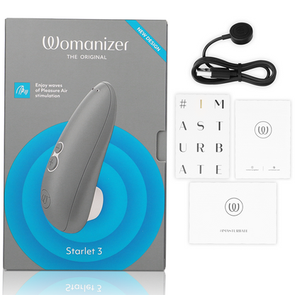 WOMANIZER - STARLET 3 KLITORALSTIMULATOR GRAU