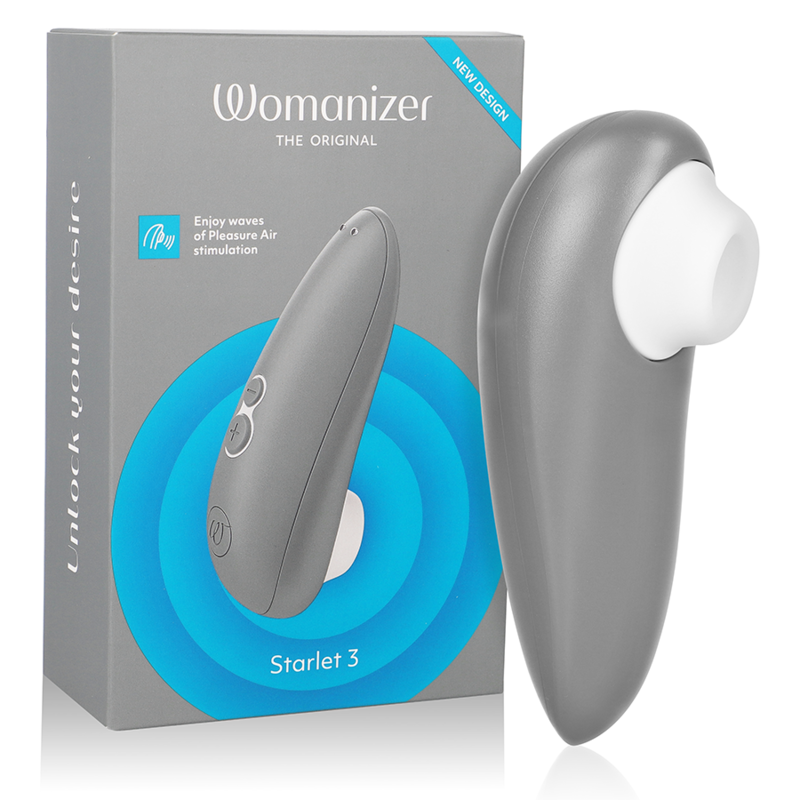 WOMANIZER - STARLET 3 KLITORALSTIMULATOR GRAU