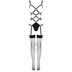 LIVCO CORSETTI FASHION - THIARA LC 20213 SET BODY + STRÜMPFE SCHWARZ S/M - Vanelion Paradise