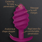 G-VIBE - GPLUG TWIST 2 LILA ANALSTECKER - Vanelion Paradise