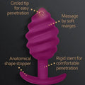 G-VIBE - GPLUG TWIST 2 LILA ANALSTECKER - Vanelion Paradise