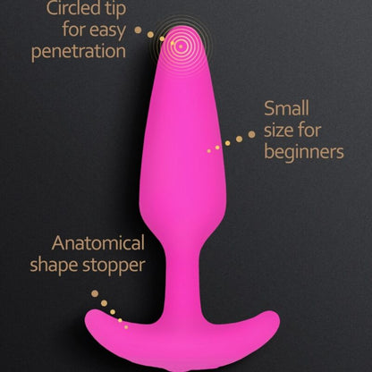 G-VIBE - GPLUG VIBRATOR-ANALSPLUG XS FUCHSIA