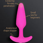 G-VIBE - GPLUG VIBRATOR-ANALSPLUG XS FUCHSIA - Vanelion Paradise