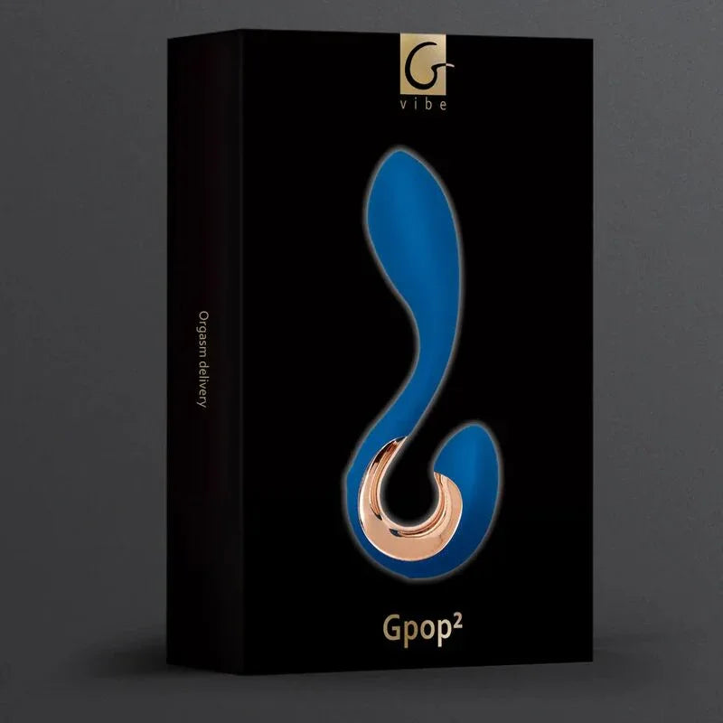 G-VIBE - GPOP 2 G- UND P-PUNKT-VIBRATOR INDIGOBLAU - Vanelion Paradise