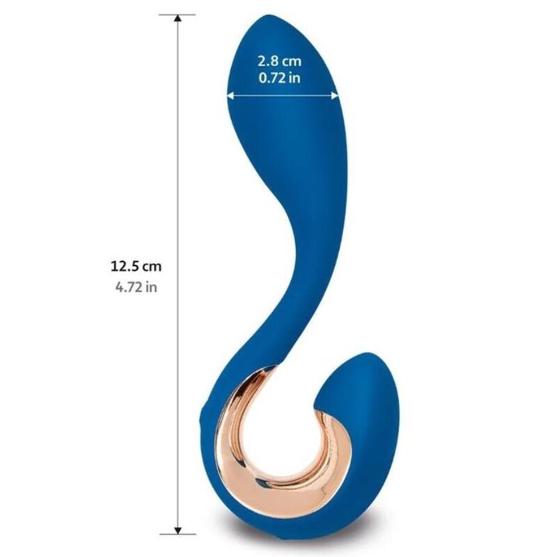 G-VIBE - GPOP 2 G- UND P-PUNKT-VIBRATOR INDIGOBLAU