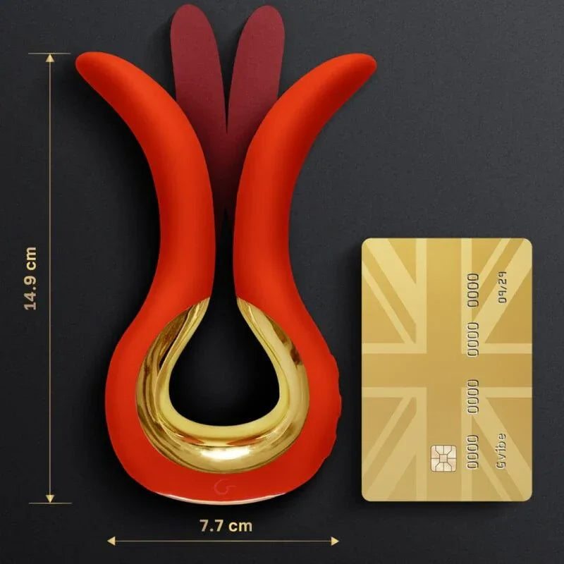 Gvibe Maxi Vibrator – Dual-Stimulation, 2 Spitzen - Vanelion Paradise