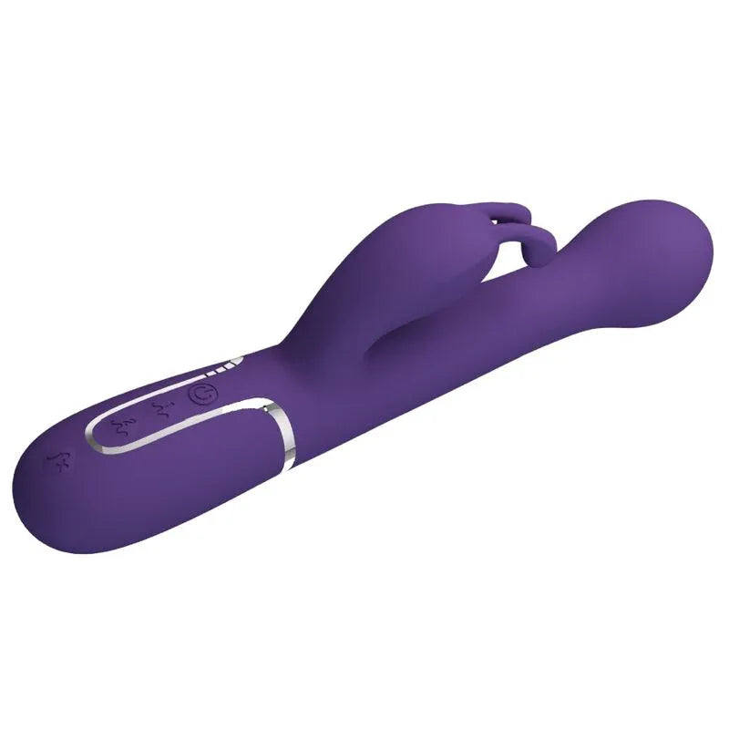 PRETTY LOVE - DEJON RABBIT VIBRATOR 3 IN 1 MULTIFUNKTIONS-LILA - Vanelion Paradise