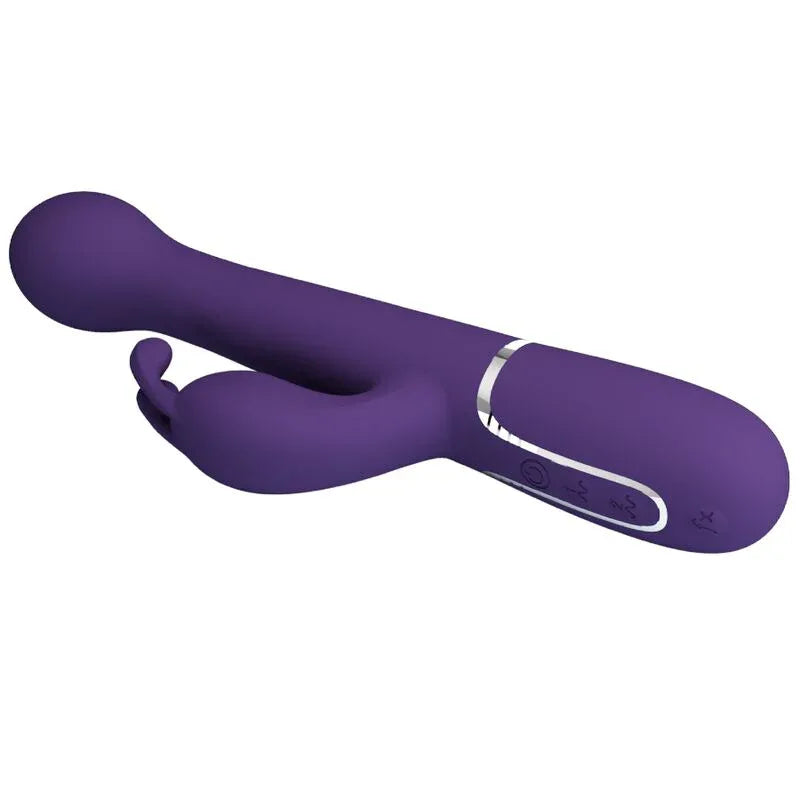 PRETTY LOVE - DEJON RABBIT VIBRATOR 3 IN 1 MULTIFUNKTIONS-LILA - Vanelion Paradise