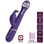 PRETTY LOVE - DEJON RABBIT VIBRATOR 3 IN 1 MULTIFUNKTIONS-LILA - Vanelion Paradise