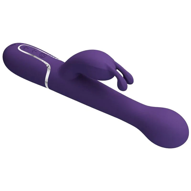 PRETTY LOVE - DEJON RABBIT VIBRATOR 3 IN 1 MULTIFUNKTIONS-LILA - Vanelion Paradise