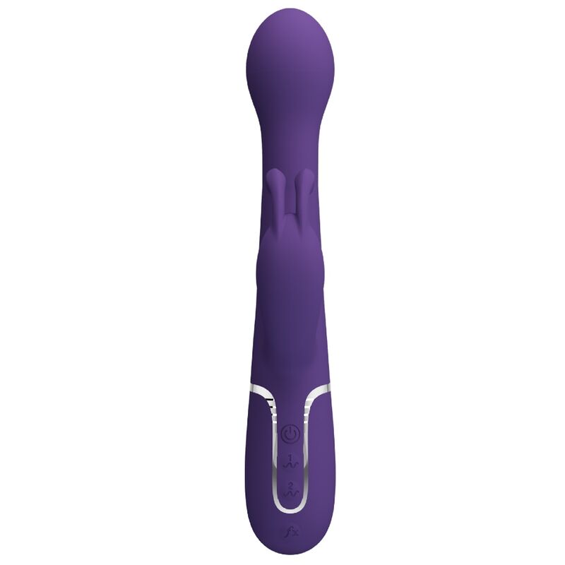 PRETTY LOVE - DEJON RABBIT VIBRATOR 3 IN 1 MULTIFUNKTIONS-LILA