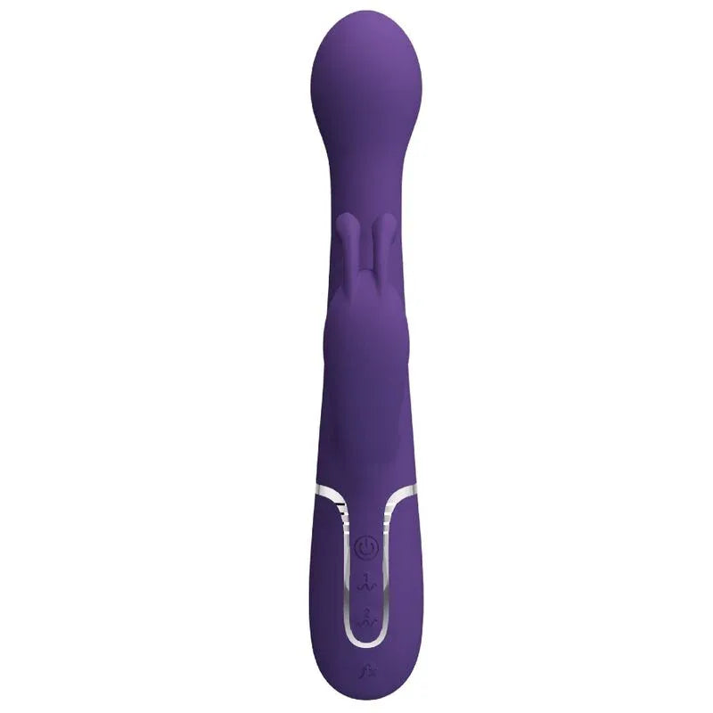 PRETTY LOVE - DEJON RABBIT VIBRATOR 3 IN 1 MULTIFUNKTIONS-LILA - Vanelion Paradise