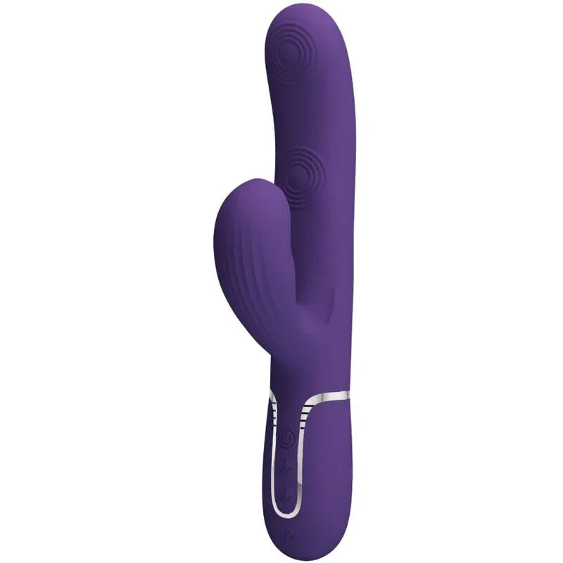 PRETTY LOVE - PERLITA G-SPOT VIBRATOR 3 IN 1 MULTIFUNKTIONS-LILA - Vanelion Paradise