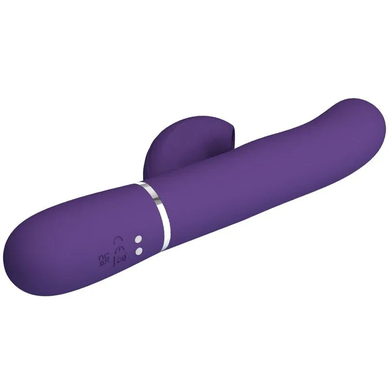 PRETTY LOVE - PERLITA G-SPOT VIBRATOR 3 IN 1 MULTIFUNKTIONS-LILA - Vanelion Paradise