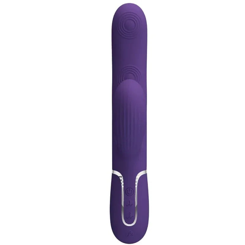 PRETTY LOVE - PERLITA G-SPOT VIBRATOR 3 IN 1 MULTIFUNKTIONS-LILA - Vanelion Paradise
