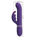 PRETTY LOVE - COALE RABBIT VIBRATOR 4 IN 1 LILA - Vanelion Paradise