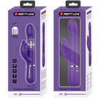 PRETTY LOVE - ZALIN RABBIT VIBRATOR PERLEN 4 IN 1 LILA - Vanelion Paradise
