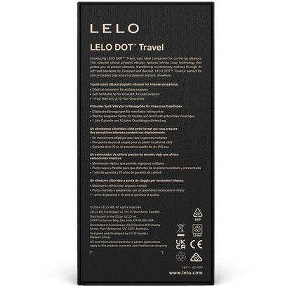 LELO - DOT TRAVEL KLITORIS-STIMULATOR LILA