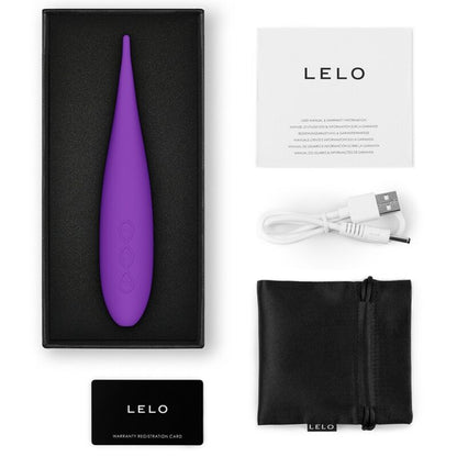 LELO - DOT TRAVEL KLITORIS-STIMULATOR LILA