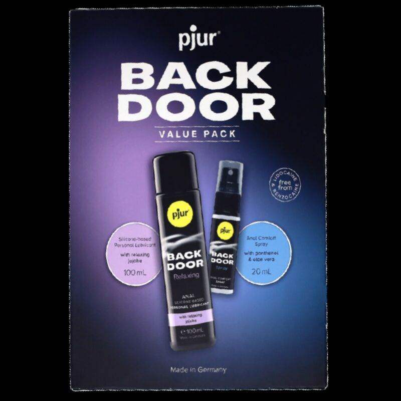 PJUR - BACK DOOR SET AUS ANAL-GLEITMITTEL UND SPRAY - Vanelion Paradise