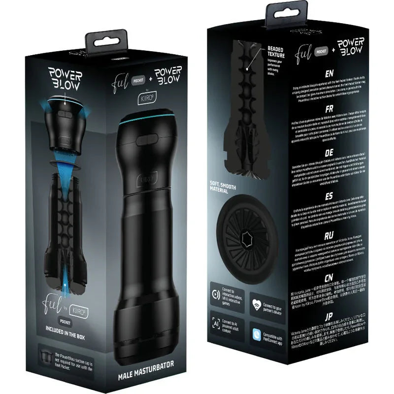 KIIROO PocketBlow – Interaktiver Masturbator mit PowerBlow - Vanelion Paradise