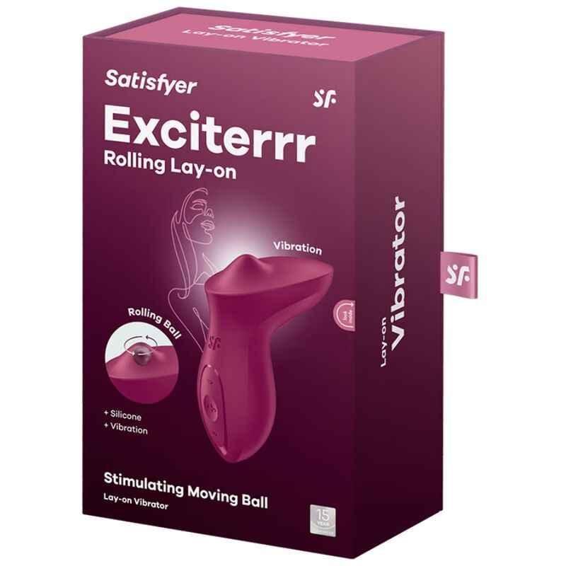 SATISFYER - EXCITERRR VIBRATOR AUFLEGBARER KLITORIS FUCHSIA - Vanelion Paradise