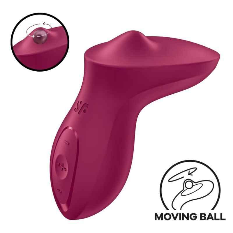 SATISFYER - EXCITERRR VIBRATOR AUFLEGBARER KLITORIS FUCHSIA - Vanelion Paradise