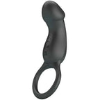 PRETTY LOVE - TRAE VIBRATIONSRING MIT SCHWARZEM STIMULATOR - Vanelion Paradise
