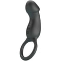 PRETTY LOVE - TRAE VIBRATIONSRING MIT SCHWARZEM STIMULATOR - Vanelion Paradise