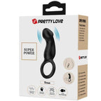 PRETTY LOVE - TRAE VIBRATIONSRING MIT SCHWARZEM STIMULATOR - Vanelion Paradise