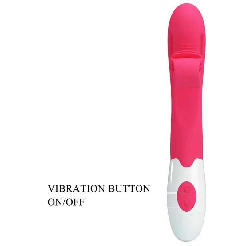 ROMANCE - VIBRATOR UND STIMULATOR 30 GESCHWINDIGKEITEN ROSA - Vanelion Paradise