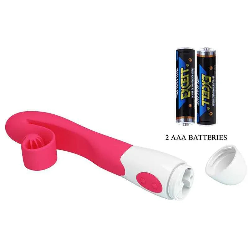 ROMANCE - VIBRATOR UND STIMULATOR 30 GESCHWINDIGKEITEN ROSA - Vanelion Paradise