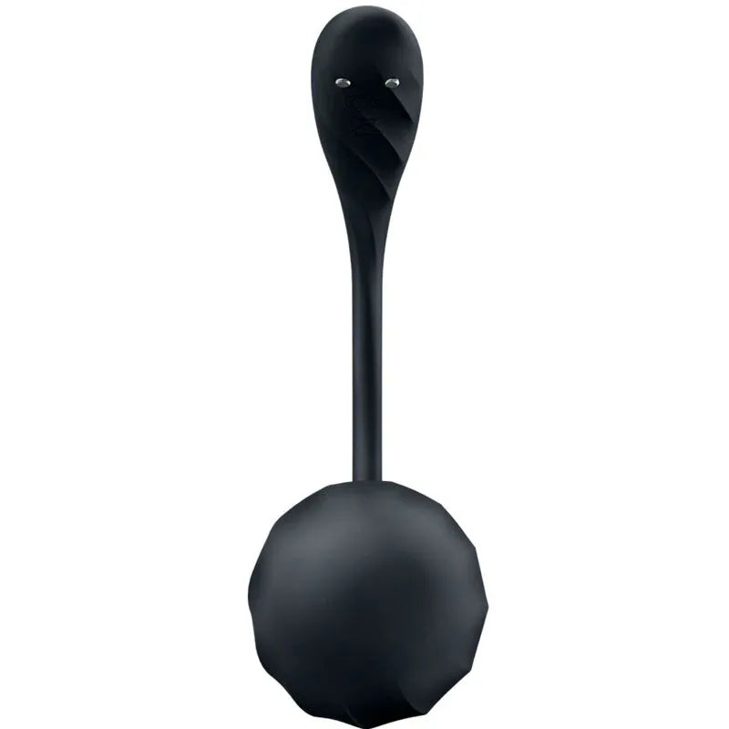 SATISFYER - RIBBED PETAL G POINT STIMULATOR FERNBEDIENUNG SCHWARZ KOSTENLOSE APP - Vanelion Paradise