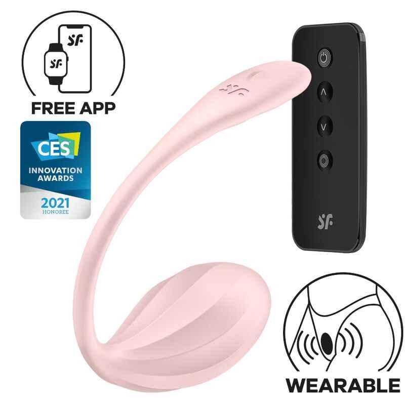 SATISFYER - RIBBED PETAL G POINT FERNBEDIENUNG STIMULATOR ROSE KOSTENLOSE APP - Vanelion Paradise