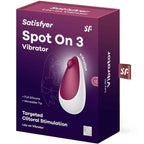 SATISFYER - SPOT ON 3 BERRY KLITORI STIMULATOR - Vanelion Paradise