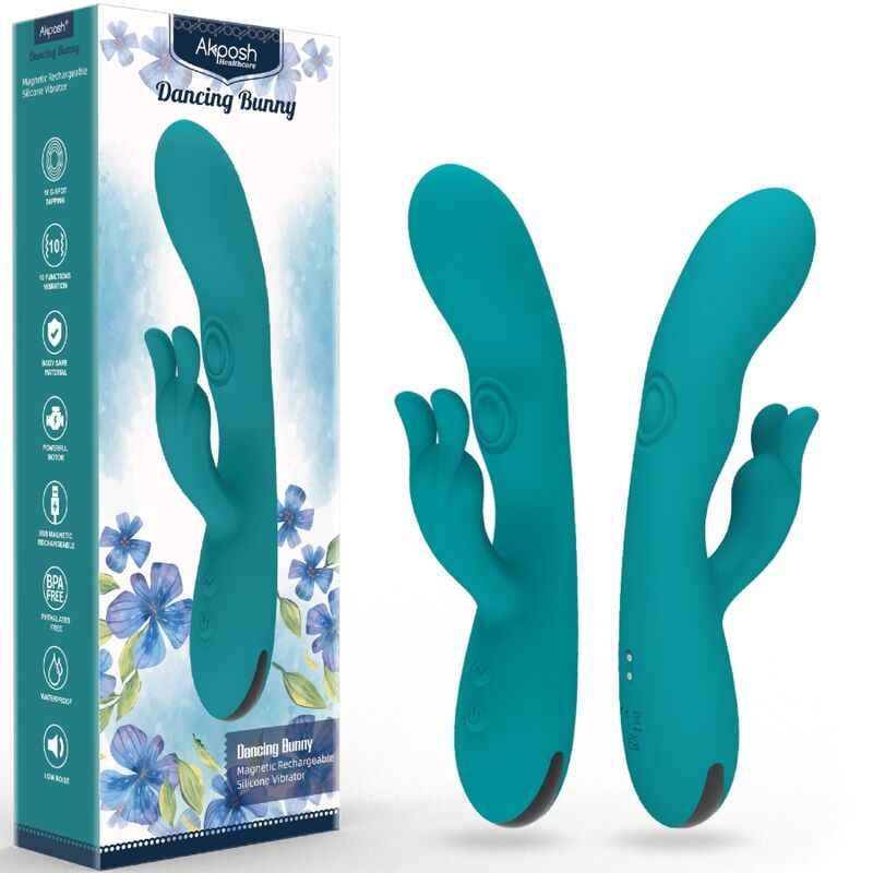 ARMONY - DANCING BUNNY VIBRATOR RABBIT 10 GESCHWINDIGKEITEN GRÜN - Vanelion Paradise