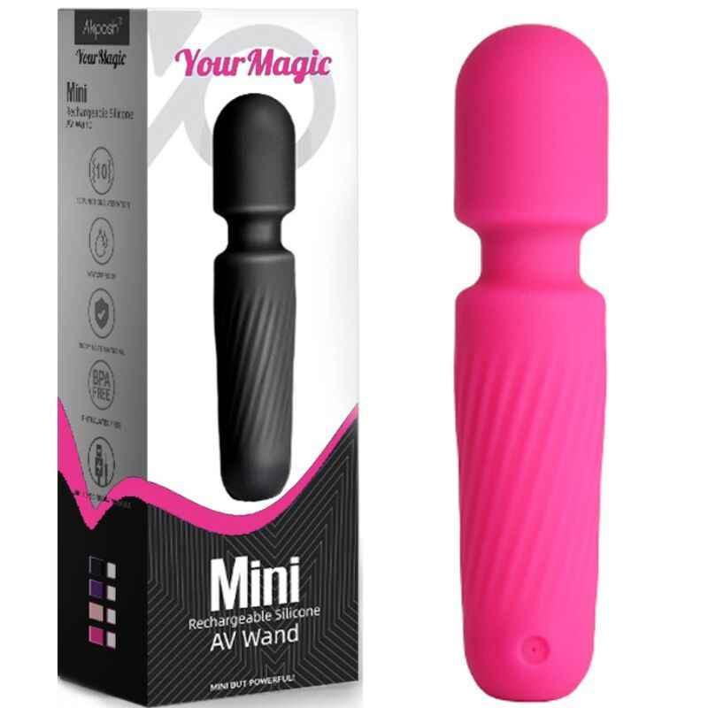 ARMONY - YOUR MAGIC MASSAGER & VIBRATOR WIEDERAUFLADBAR 10 VIBRATIONEN ROSA - Vanelion Paradise