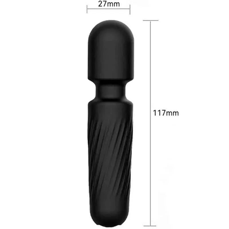 ARMONY - YOUR MAGIC MASSAGER & VIBRATOR WIEDERAUFLADBAR 10 VIBRATIONEN SCHWARZ - Vanelion Paradise