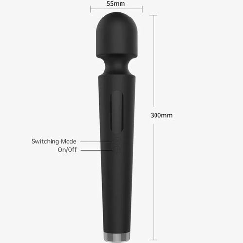 ARMONY - X POWER GROSSER MASSAGER & VIBRATOR 7 VIBRATIONEN SCHWARZ - Vanelion Paradise