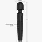 ARMONY - X POWER GROSSER MASSAGER & VIBRATOR 7 VIBRATIONEN SCHWARZ - Vanelion Paradise
