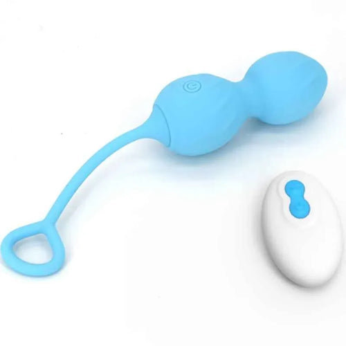 ARMONY - BLOSSOMS VAGINAL HANTEL VIBRATION FERNBEDIENUNG 10 VIBRATIONEN BLAU - Vanelion Paradise