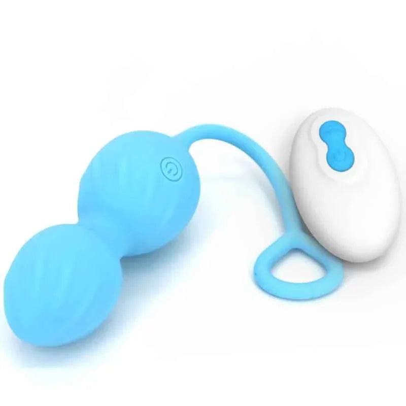 ARMONY - BLOSSOMS VAGINAL HANTEL VIBRATION FERNBEDIENUNG 10 VIBRATIONEN BLAU - Vanelion Paradise