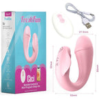 ARMONY - FRESHFUN CICI STAP-ON VIBRATOR FERNBEDIENUNG UND APP 10 VIBRATIONEN ROSA - Vanelion Paradise