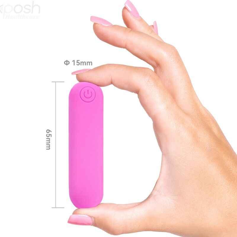 ARMONY - SPLASH HEHE VIBRATOR BULLET SILIKON 10 VIBRATIONEN 65 X 15 CM ROSA - Vanelion Paradise